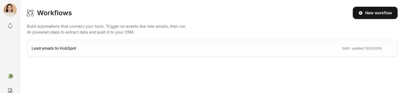 Your workflows
